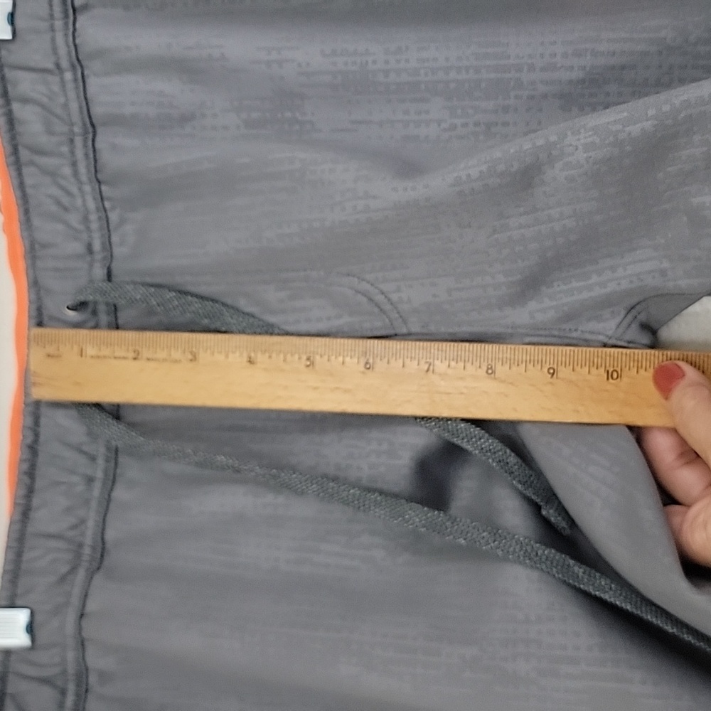 Nike Gray & Orange Athletic Pants 36.5W X 28L Mens XXL - Picture 13 of 15
